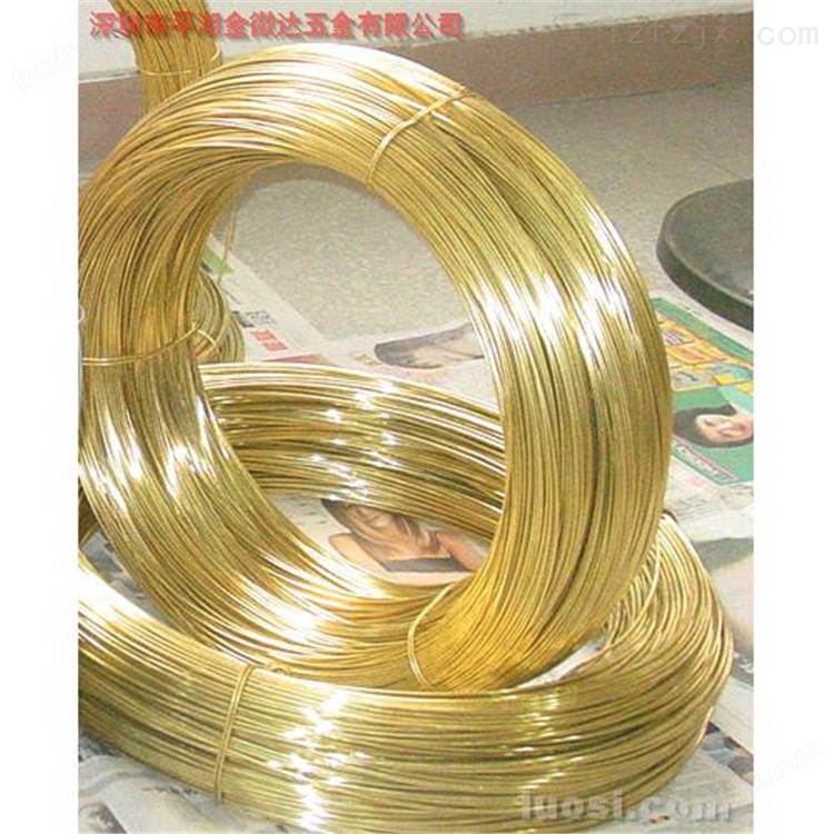h96黄铜线，c3604半硬耐磨铜线/h65首饰铜线